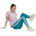 Legginsy damskie adidas Essentials 3-Stripes High-Waisted Single niebieskie IL3378