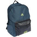 Plecak adidas Classic Badge of Sport 3-Stripes turkusowy IK5722