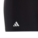 Spodenki kąpielowe dla dzieci adidas 3 Bar Logo czarne HR7480