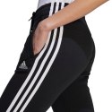 Spodnie damskie adidas Essentials 3-Stripes Fleece czarne HZ5753