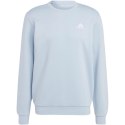 Bluza męska adidas Essentials Fleece Sweatshirt jasnoniebieska IJ8891