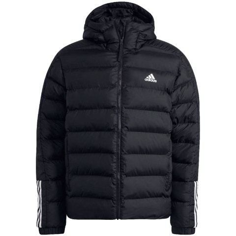 Kurtka męska adidas Itavic 3-Stripes Midweight Hooded czarna GT1674