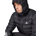 Kurtka męska adidas Itavic 3-Stripes Midweight Hooded czarna GT1674