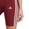 Spodenki damskie adidas Essentials 3-Stripes czerwone IM2846