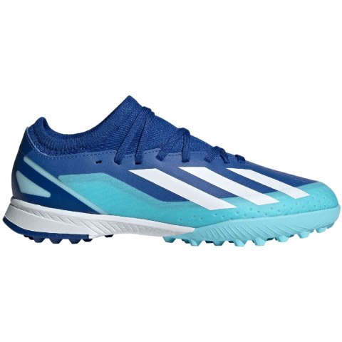 Buty piłkarskie dla dzieci adidas X Crazyfast.3 TF niebieskie IE1569