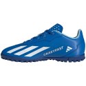 Buty piłkarskie dla dzieci adidas X Crazyfast.4 TF niebieskie IE4067