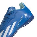 Buty piłkarskie dla dzieci adidas X Crazyfast.4 TF niebieskie IE4067