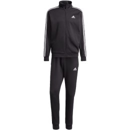 Dres męski adidas Basic 3-Stripes Fleece czarny IJ6067