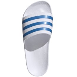 Klapki adidas Adilette Aqua Slides biało-niebieskie HP6295