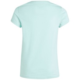 Koszulka dla dzieci adidas Essentials Big Logo Cotton Tee miętowa IM0279