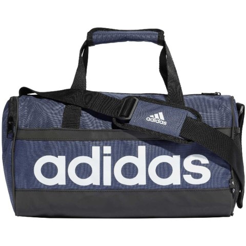 Torba adidas Essentials Linear Duffel Bag Extra Small granatowa HR5346