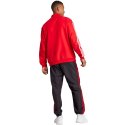 Dres męski adidas 3-Stripes Woven Track Suit czewono-czarny IR8199