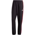 Dres męski adidas 3-Stripes Woven Track Suit czewono-czarny IR8199