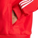 Dres męski adidas 3-Stripes Woven Track Suit czewono-czarny IR8199