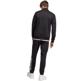 Dres męski adidas Linear Logo Tricot Track Suit czarny IC6775