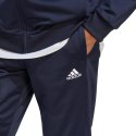 Dres męski adidas Linear Logo Tricot Track Suit granatowy HZ2219