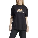 Koszulka damska adidas Flower Pack Badge of Sport czarna IR5896