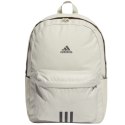 Plecak adidas Classic Badge of Sport 3-Stripes szary IR9757