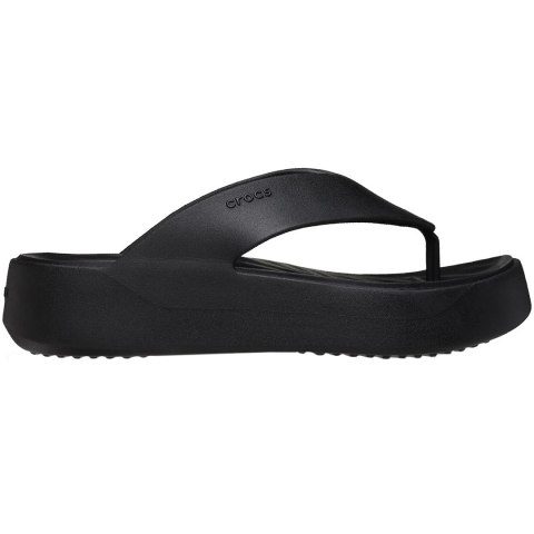 Klapki damskie Crocs Getaway Platform Flip czarne 209410 001