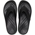 Klapki damskie Crocs Getaway Platform Flip czarne 209410 001