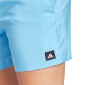 Spodenki kąpielowe męskie adidas Solid CLX Classic-Length niebieskie IR6216