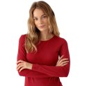 Koszulka damska Longsleeve 4F czerwona NOSH4 TSDL350 62S