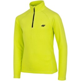 Bluza polarowa dla chłopca 4F limonkowa HJZ22 JBIMP001 72S