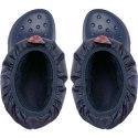 Buty zimowe dla dzieci Crocs Classic neo Puff granatowe 207684 410