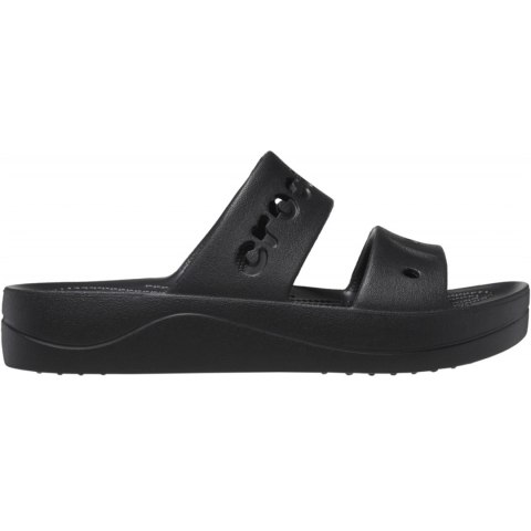 Klapki damskie Crocs Baya Platform czarne 208188 001