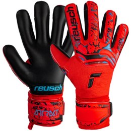 Rękawice bramkarskie Reusch Attrakt Grip Evolution Finger Support czerwone 5370820 3333