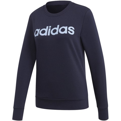 Bluza damska adidas W Essentials Linear Sweat granatowa EI0678