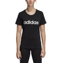 Koszulka damska adidas W D2M Lo Tee czarna DS8724