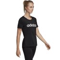 Koszulka damska adidas W D2M Lo Tee czarna DS8724