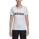 Koszulka damska adidas W D2M Logo Tee biała DU2080