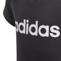 Koszulka dla dzieci adidas YG E Lin Tee czarna EH6173