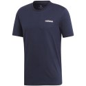 Koszulka męska adidas Essentials Plain Tee granatowa DU0369