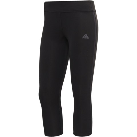 Legginsy damskie adidas Own the run Tight 3/4 W czarne CF6222