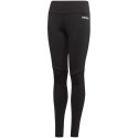 Legginsy dla dzieci adidas Youth Girls Cardio Long Tight czarne EH6133