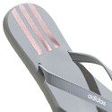 Klapki damskie adidas Eezay Flip Flop szaro-różowe FY8110