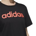 Koszulka damska adidas Essentials Linear Loose Tee czarna GL6333