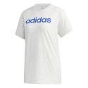 Koszulka damska adidas Essentials Linear Loose Tee szara GD2912