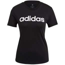 Koszulka damska adidas Essentials Slim T-Shirt czarna GL0769