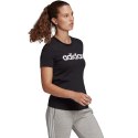 Koszulka damska adidas Essentials Slim T-Shirt czarna GL0769