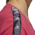 Koszulka damska adidas Essentials Tape Tee różowa GE1133