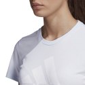 Koszulka damska adidas W BOS CO Tee błękitna FQ3241