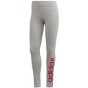 Legginsy damskie adidas Essentials Linear Tight szare FM6693