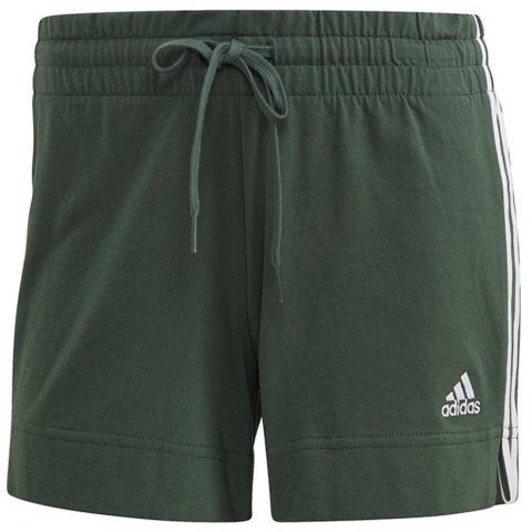 Spodenki damskie adidas Essentials Slim Shorts khaki GM5525