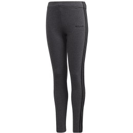 Spodnie dla dzieci adidas YG E 3S Tight ciemnoszare FQ4136