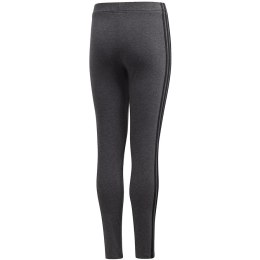 Spodnie dla dzieci adidas YG E 3S Tight ciemnoszare FQ4136