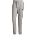 Spodnie męskie adidas Essentials Tapered Cuff 3 Stripes szare GK8976